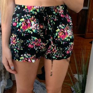 A pair of flown shorts